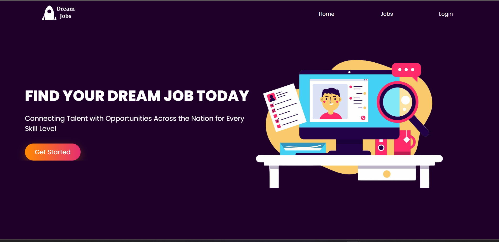 Job Portal screenshot
